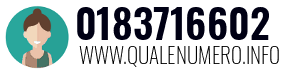 Numero di telefono 0183716602 0183716602