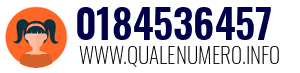 Numero di telefono 0184536457 0184536457