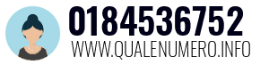 Numero di telefono 0184536752 0184536752