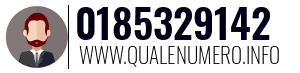 Numero di telefono 0185329142 0185329142