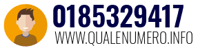 Numero di telefono 0185329417 0185329417