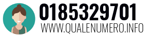 Numero di telefono 0185329701 0185329701