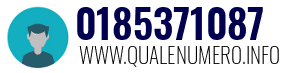 Numero di telefono 0185371087 0185371087