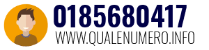Numero di telefono 0185680417 0185680417