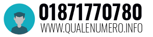 Numero di telefono 01871770780 01871770780