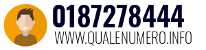 Numero di telefono 0187278444 0187278444