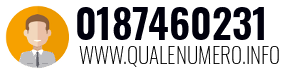 Numero di telefono 0187460231 0187460231