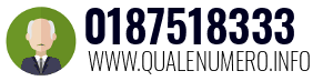 Numero di telefono 0187518333 0187518333