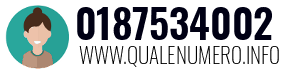 Numero di telefono 0187534002 0187534002