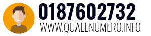 Numero di telefono 0187602732 0187602732