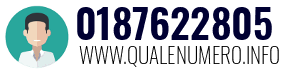 Numero di telefono 0187622805 0187622805