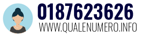 Numero di telefono 0187623626 0187623626