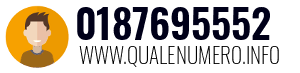 Numero di telefono 0187695552 0187695552
