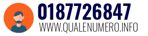 Numero di telefono 0187726847 0187726847