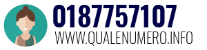 Numero di telefono 0187757107 0187757107