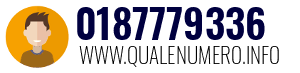 Numero di telefono 0187779336 0187779336