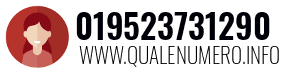 Numero di telefono 019523731290 019523731290