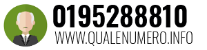 Numero di telefono 0195288810 0195288810