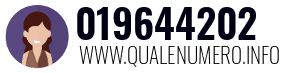 Numero di telefono 019644202 019644202