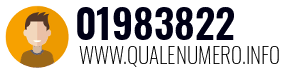 Numero di telefono 01983822 01983822