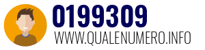 Numero di telefono 0199309 0199309
