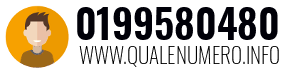 Numero di telefono 0199580480 0199580480