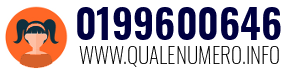 Numero di telefono 0199600646 0199600646