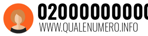 Numero di telefono 02000000000 02000000000