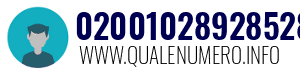 Numero di telefono 02001028928528 02001028928528