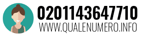 Numero di telefono 0201143647710 0201143647710