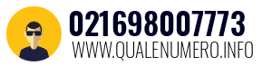 Numero di telefono 021698007773 021698007773
