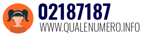 Numero di telefono 02187187 02187187