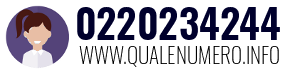 Numero di telefono 0220234244 0220234244