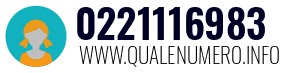 Numero di telefono 0221116983 0221116983