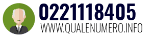 Numero di telefono 0221118405 0221118405