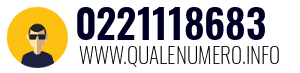 Numero di telefono 0221118683 0221118683