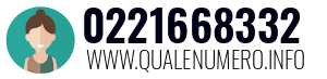 Numero di telefono 0221668332 0221668332