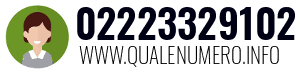Numero di telefono 02223329102 02223329102