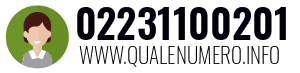 Numero di telefono 02231100201 02231100201