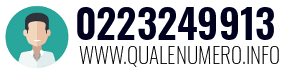 Numero di telefono 0223249913 0223249913