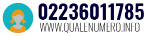 Numero di telefono 02236011785 02236011785