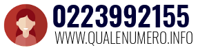 Numero di telefono 0223992155 0223992155