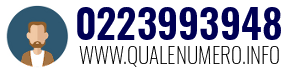 Numero di telefono 0223993948 0223993948