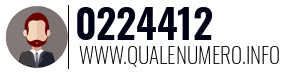 Numero di telefono 0224412 0224412
