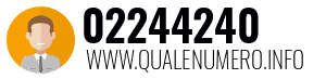 Numero di telefono 02244240 02244240