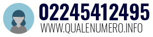 Numero di telefono 02245412495 02245412495