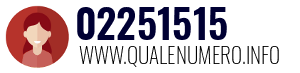 Numero di telefono 02251515 02251515