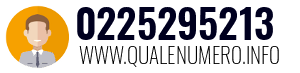 Numero di telefono 0225295213 0225295213
