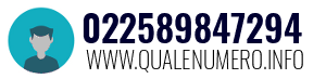 Numero di telefono 022589847294 022589847294