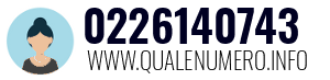 Numero di telefono 0226140743 0226140743